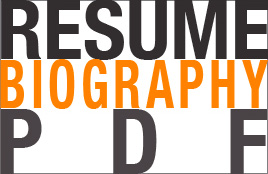 Resume Biography PDF